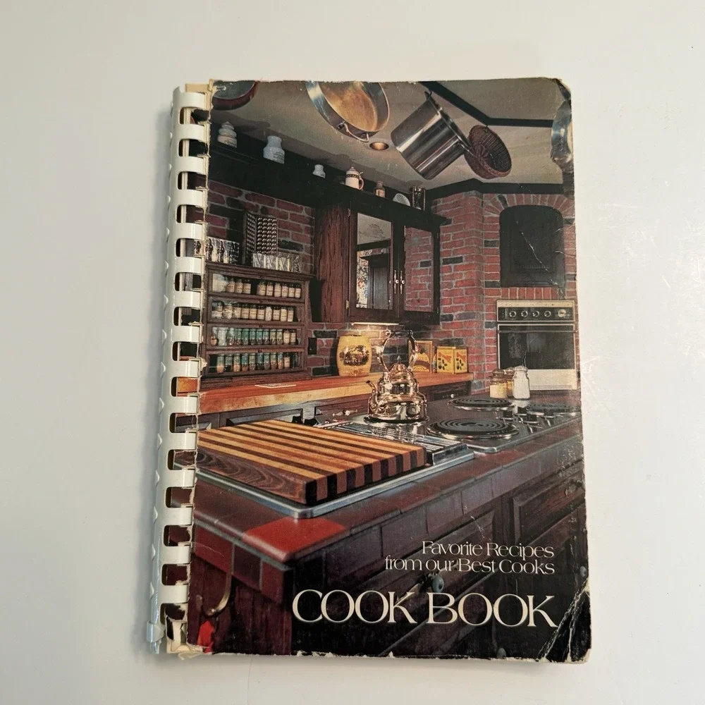 Peace Lutheran Church Women's Missionary League Iowa Cookbook Spiral Bound READ